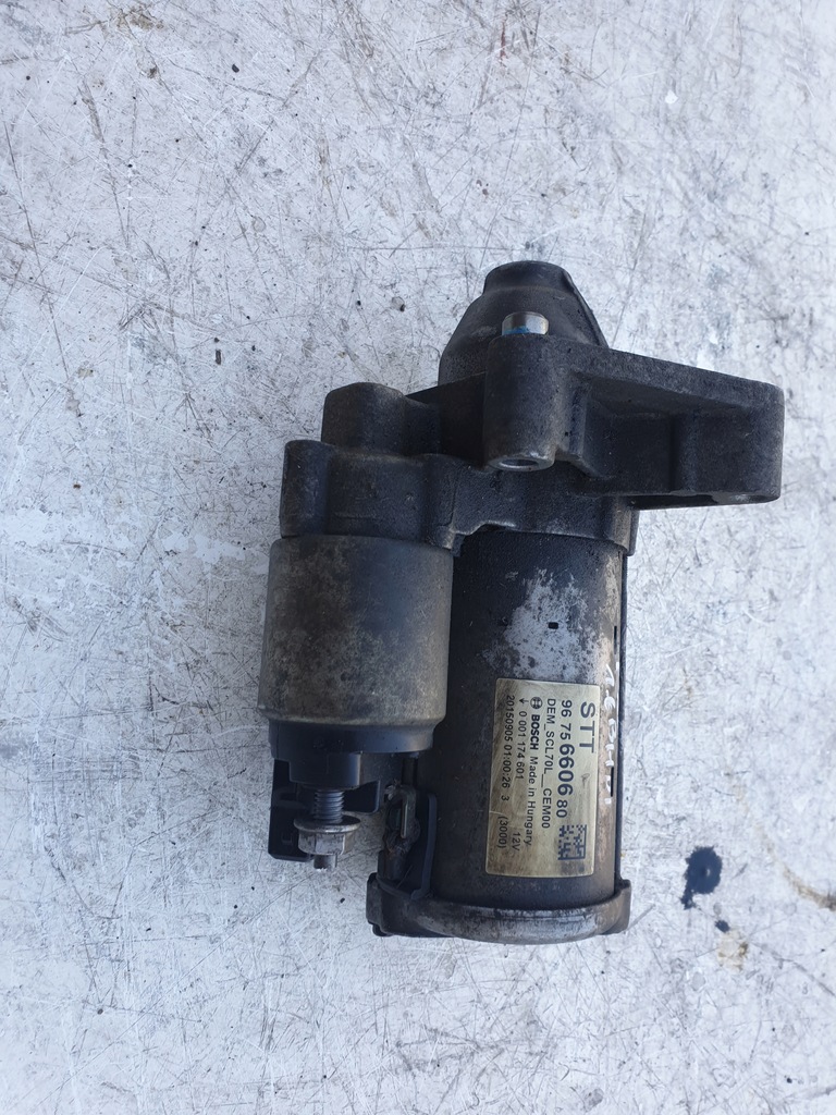 фото №7, Стартер peugeot 2008 9675660680 1.6 bhdi