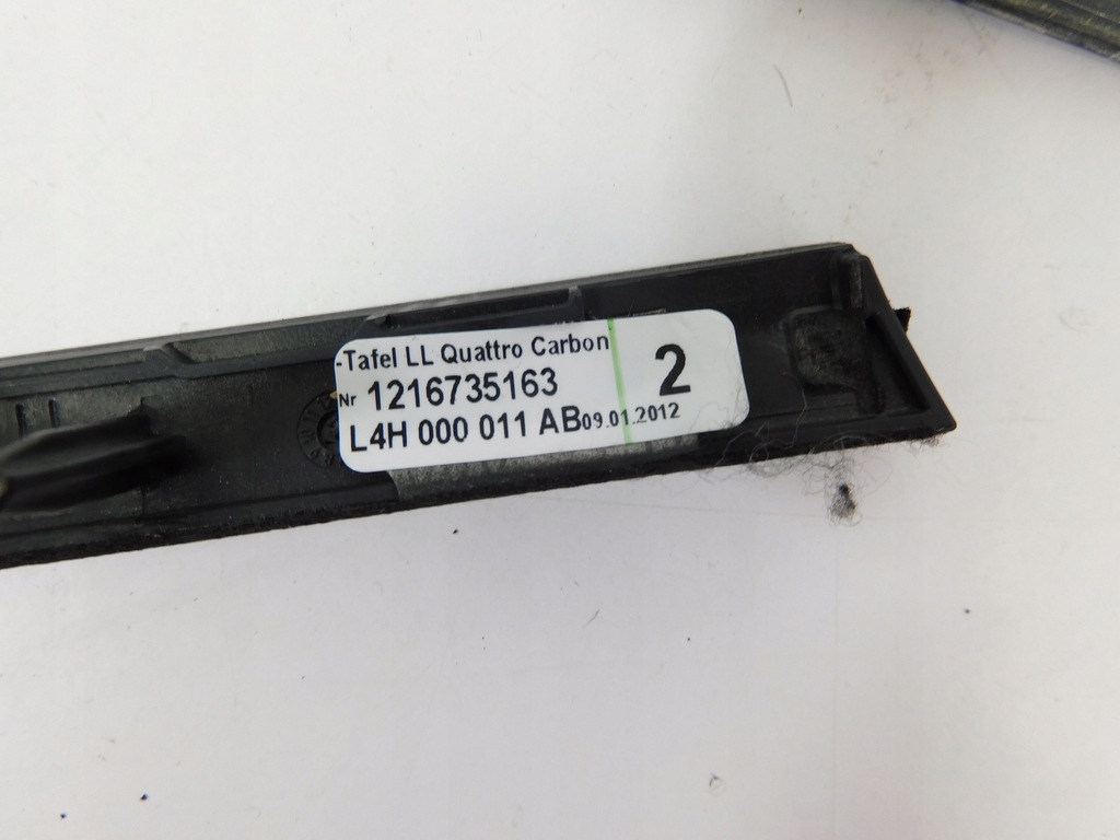 фото №12, Декори накладки декоративні карбон audi a8 s8 d4 4h