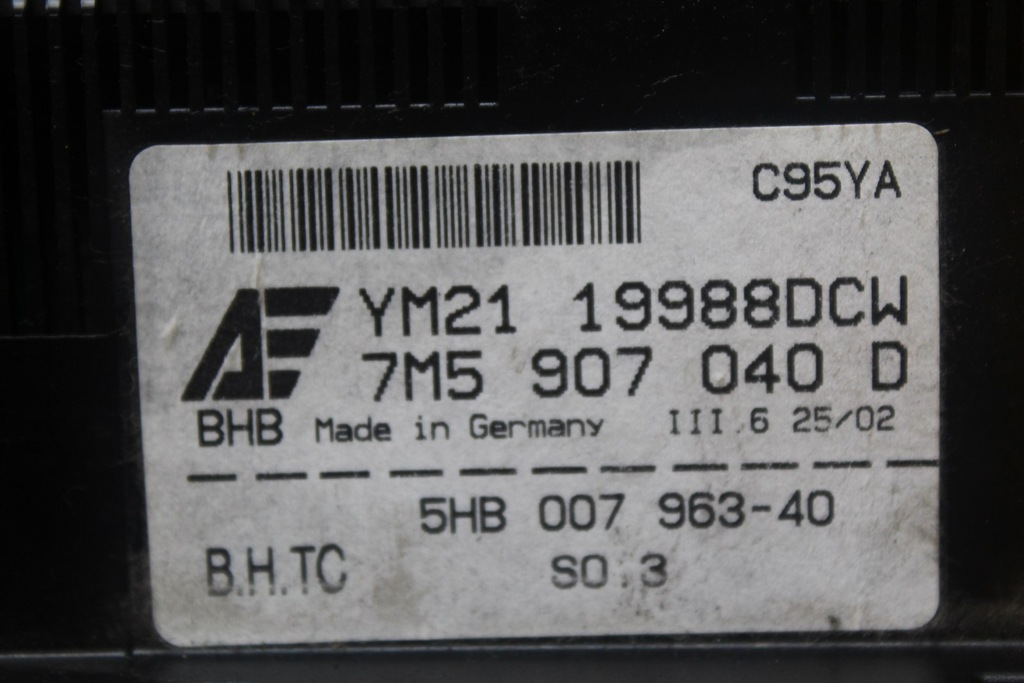 фото №10, Панель кондиционера galaxy mk1 fl 7m5907040d