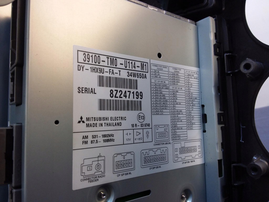 фото №5, Honda city v радіо 39100-tm0-u114