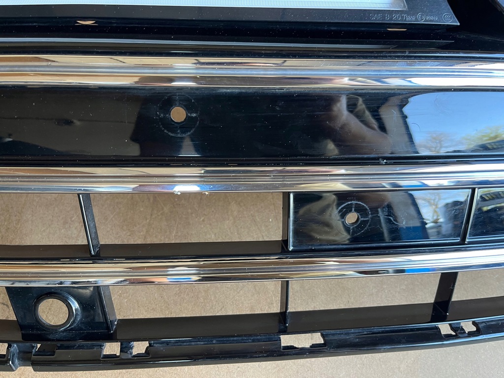 фото №4, Arteon r-line lift решітка радіатора перед led хром czarna