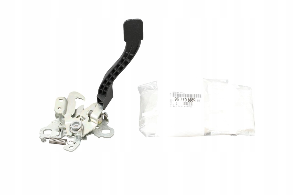 фото №1, Оригинальный номер замок капот peugeot 301 9677035280