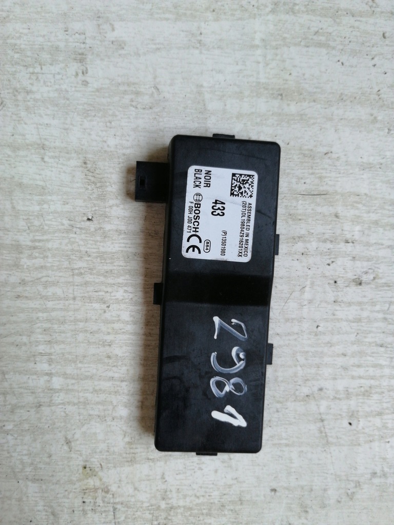 фото №1, 2981.sterownik центрального замка opel insignia a