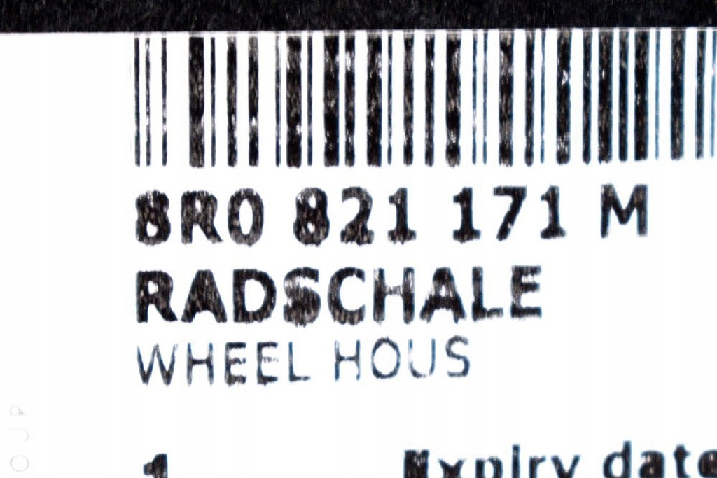 фото №6, Audi q5 8r передний левый крыло подкрылок 8r0821171m новый оригинальный