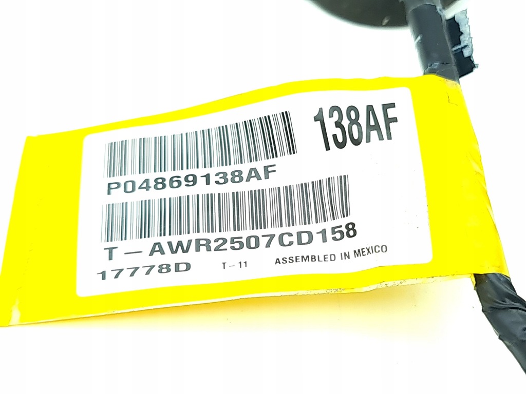 фото №8, Chrysler grand voyager 09 права джгут трубопровід двері бокових розсувних