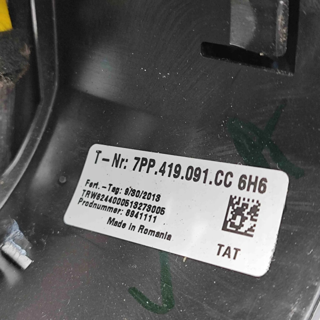 Кермо  porsche panamera 970 7pp419091cc 32391857 3.0l 245kw 2013 Київ