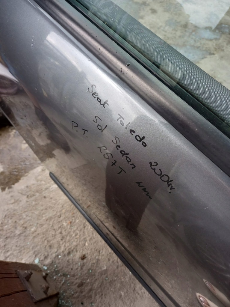 фото №8, Дверь правый задняя seat toledo 04r sedan ls7t