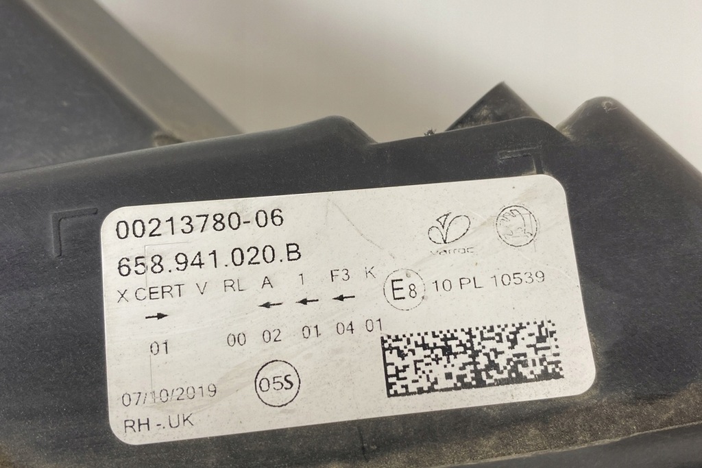 фото №11, Skoda kamiq фара передний правый 658941020b 2019 rhd 21662135 uks