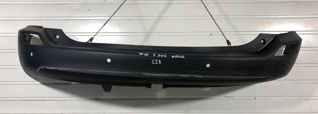 фото №1, Toyota rav-4 2013-2015 бампер задний задняя