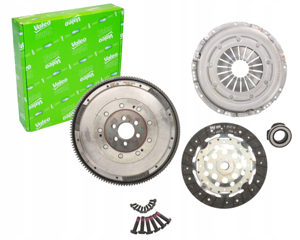 Valeo сцепление комплект bmw 1/3/x1 2,0 d 03-15 dmf Оригинал