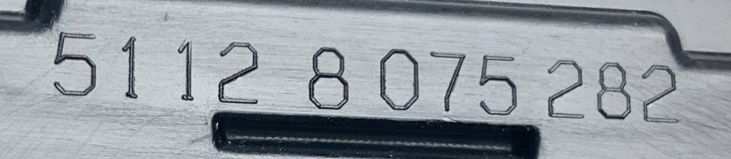 фото №9, Bmw 8 g14 g15 m-pakiet решітка бампера задня 8075282 oem