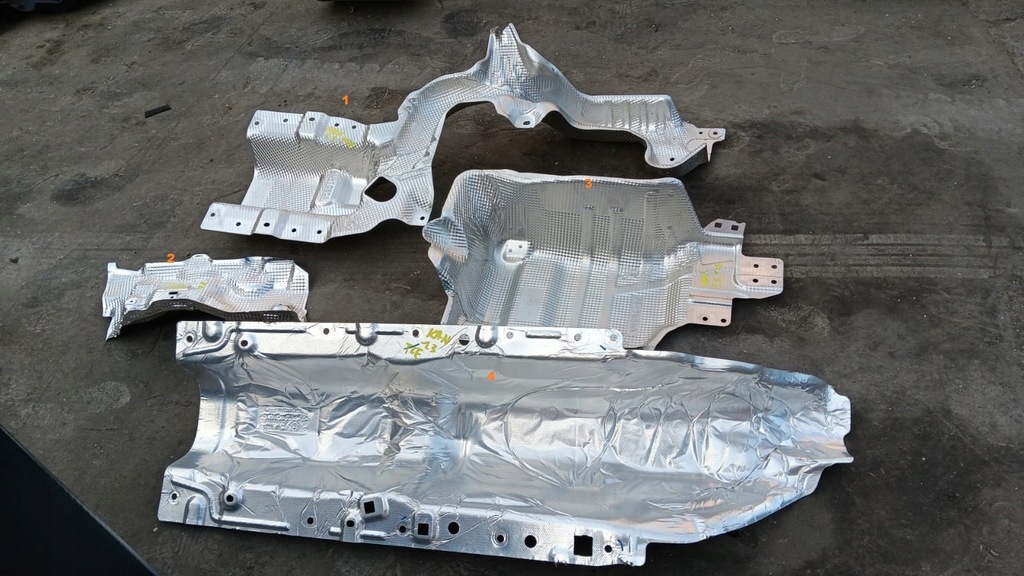 фото №1, Плита захист теплова renault kangoo iv 1.3 tce