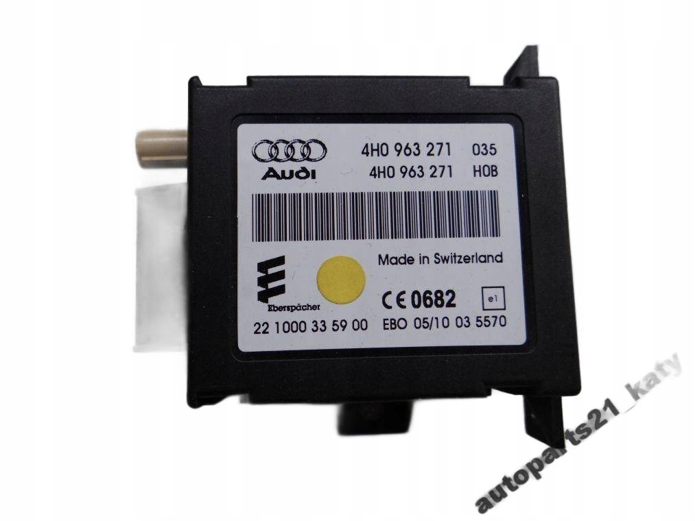 Купить Блок управления webasto 4h0963271 a6 a7 a8