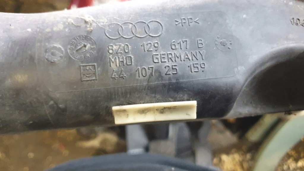 фото №3, Audi a2 труба wąż воздухозаборник воздуха 1.2 tdi