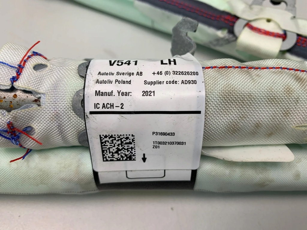 фото №5, Volvo s90 2016- шторка безпеки ліва оригінал idealna 31690433