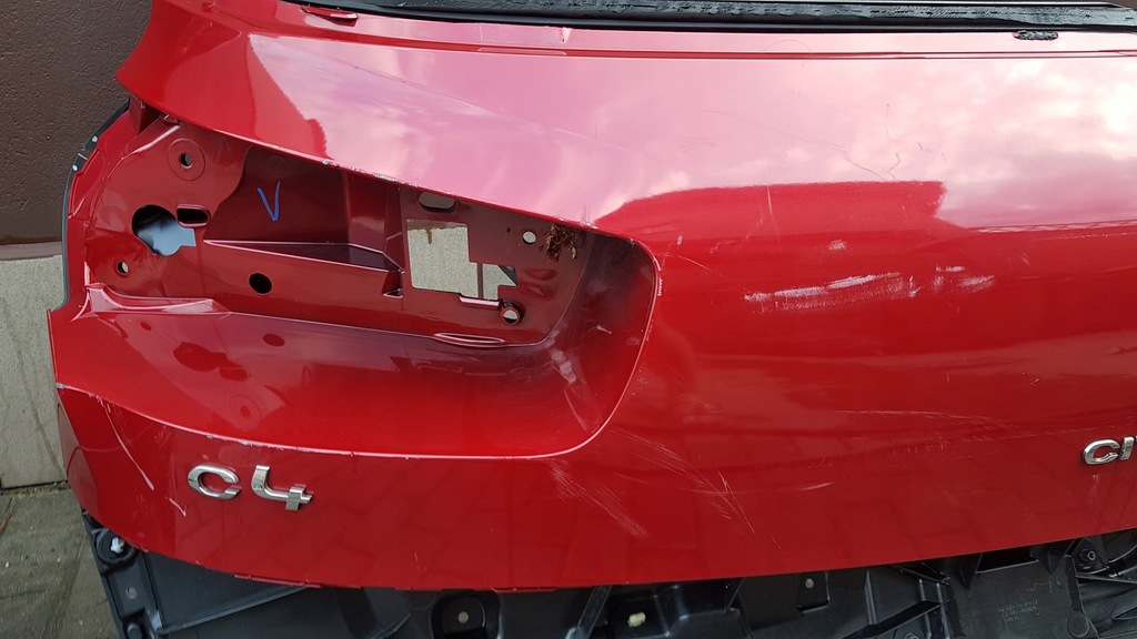 фото №6, Крышка багажника багажника задняя citroen c4 picasso ii