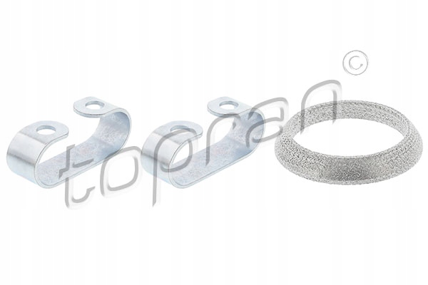 фото №3, Topran набір елементів кріпильних, труба вихлопна