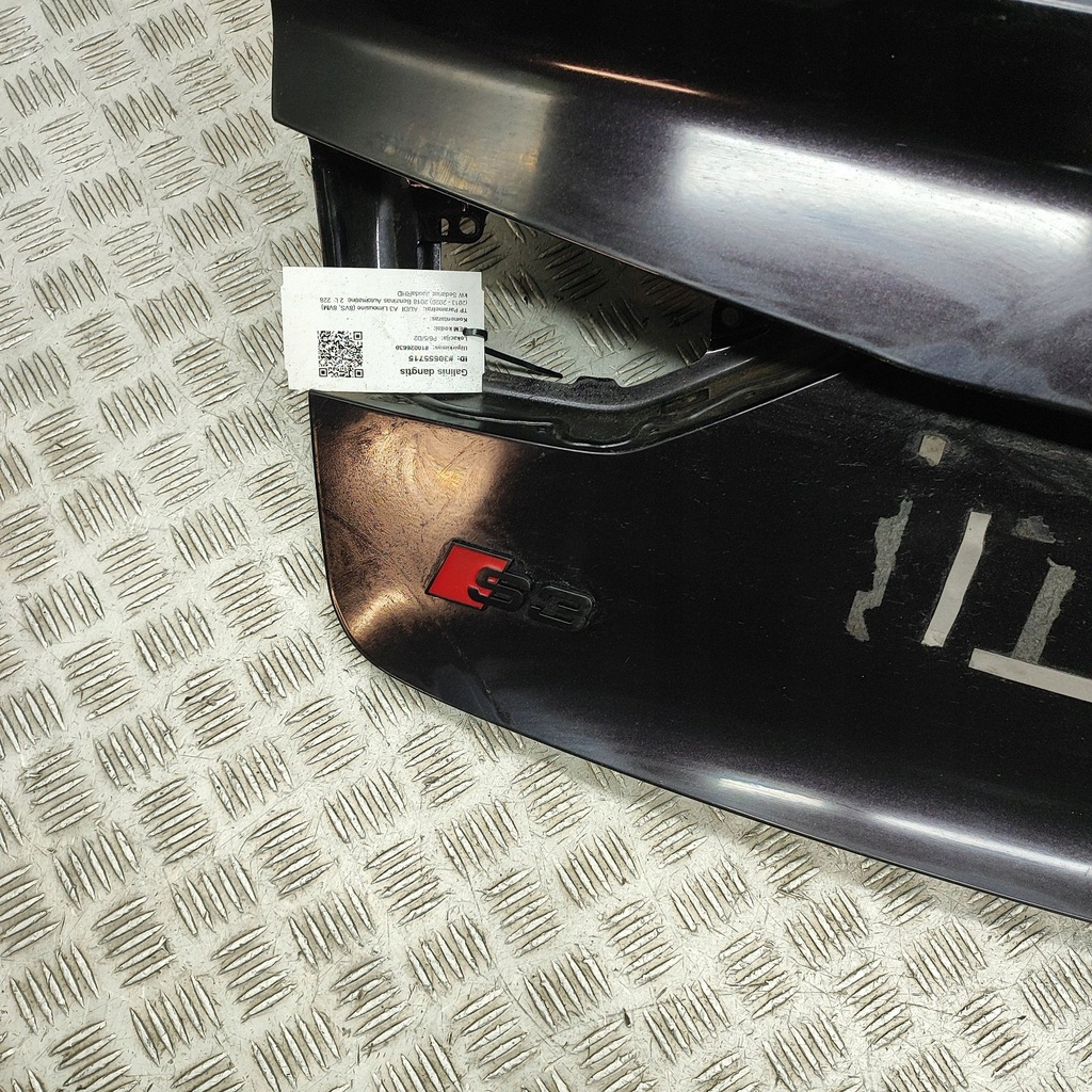 фото №7, Audi a3 s3 8v 2018 задняя крышка багажника багажника