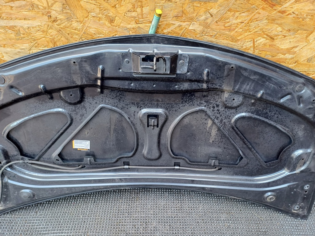 фото №10, Renault clio iii капот крышка двигателя teb66