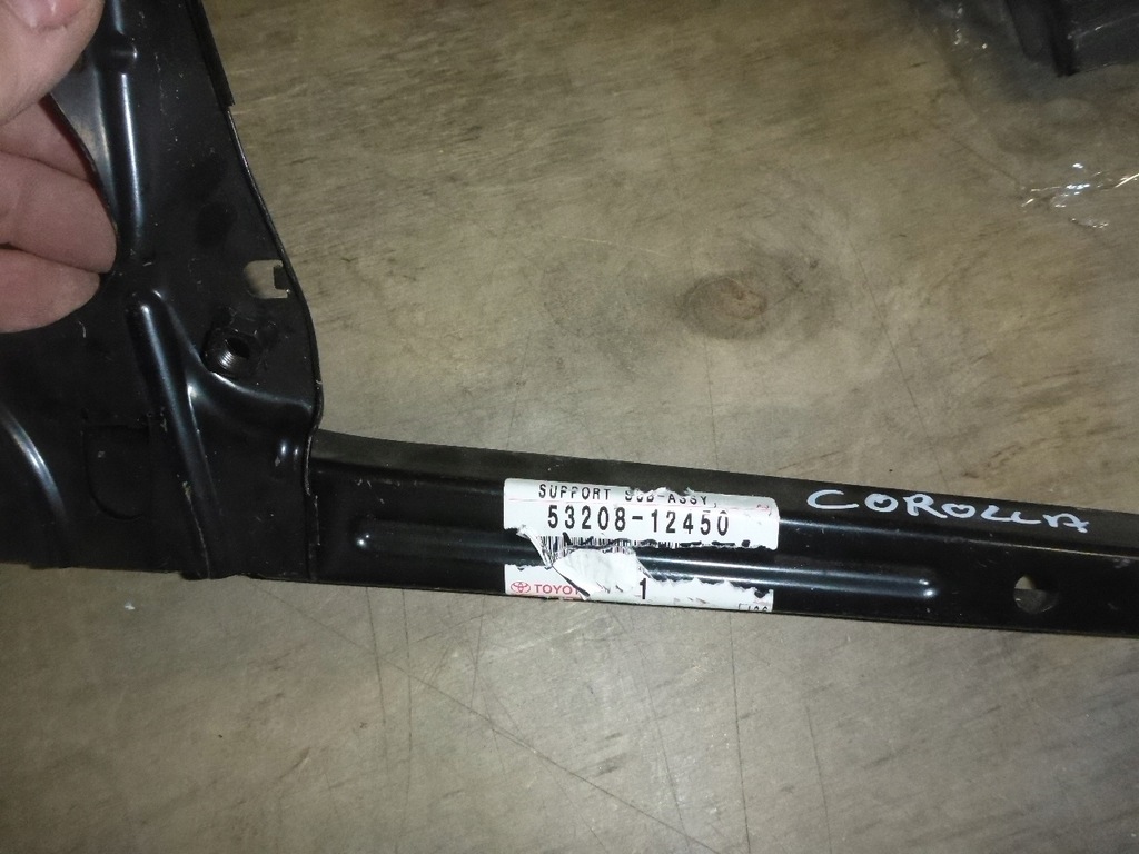 фото №8, Corolla e12 02-07 кронштейн підсилювач pas передній