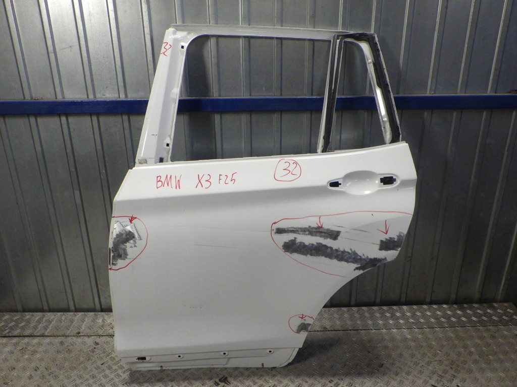 фото №1, Дверь левая задние левый задняя bmw x3 f25