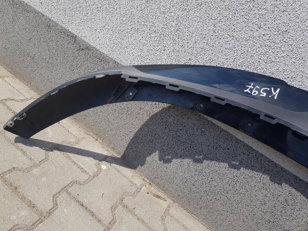 фото №7, Спойлер накладка бампера передний porsche taycan 9j0807541