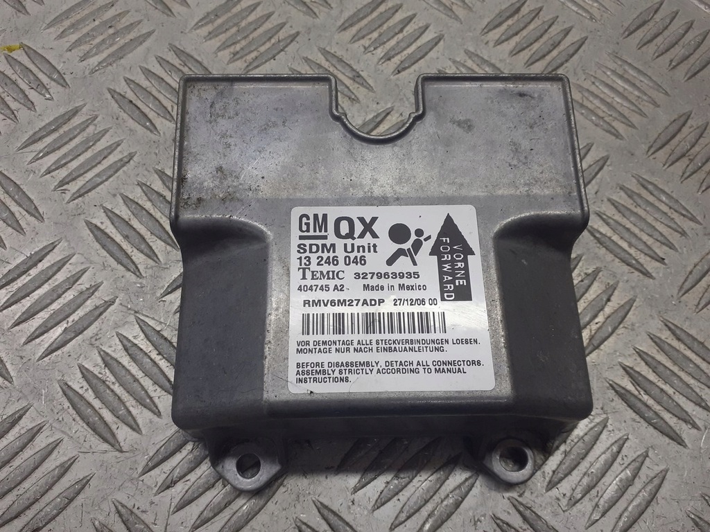 фото №1, Модуль подушка безопасности opel zafira b 1.9 cdti 13246046