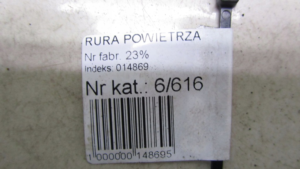 фото №7, Master iii 2.3 труба воздухозаборник воздуха 8200858600