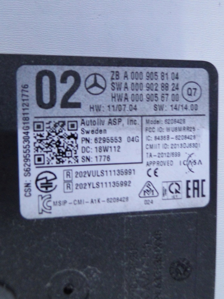 фото №10, Mercedes c w205 205 радар distronic перед 43 amg