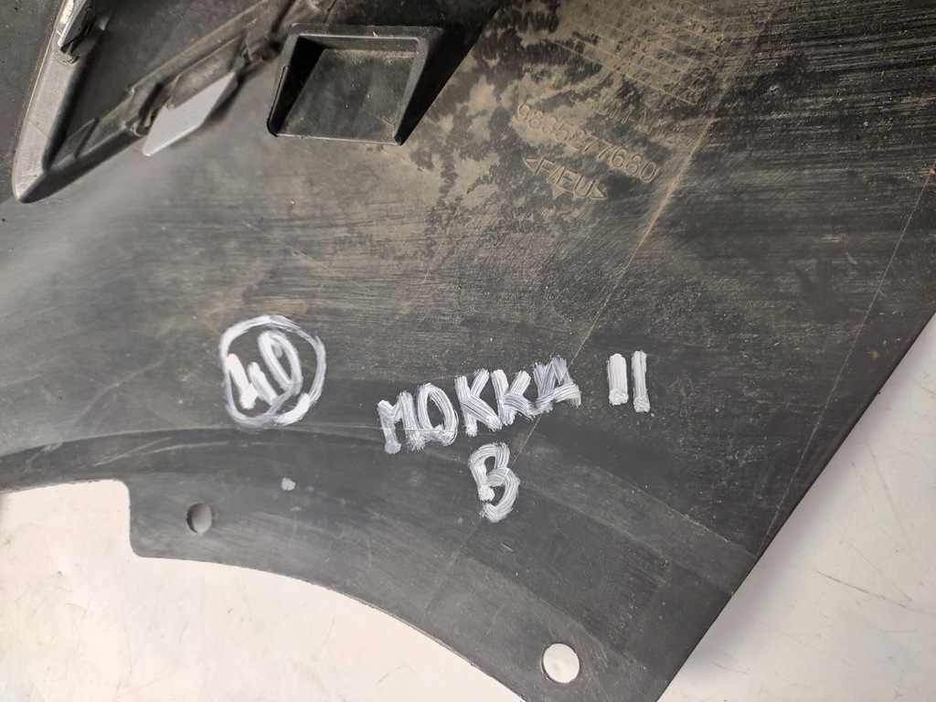 фото №10, Opel mokka b ii спойлер бампер передний перед 2020- pdc 9835277680