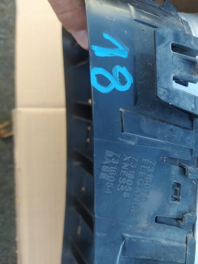 фото №10, Права решітка радіатора решітка радіатора 7316076 bmw x5 f15 x6 f16 16-