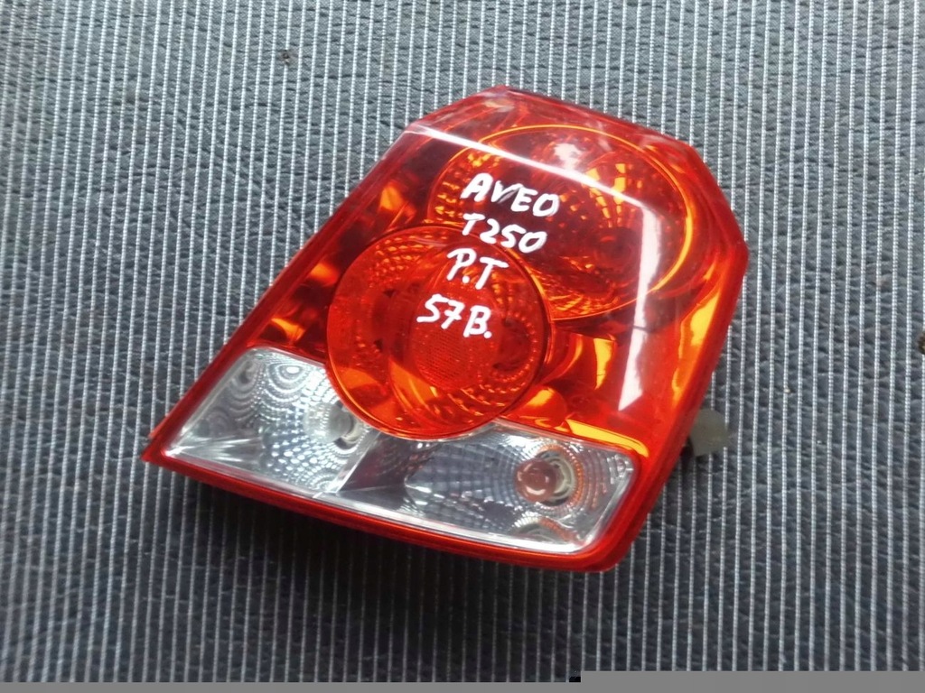 фото №1, Лампа правый задняя задняя chevrolet aveo t250
