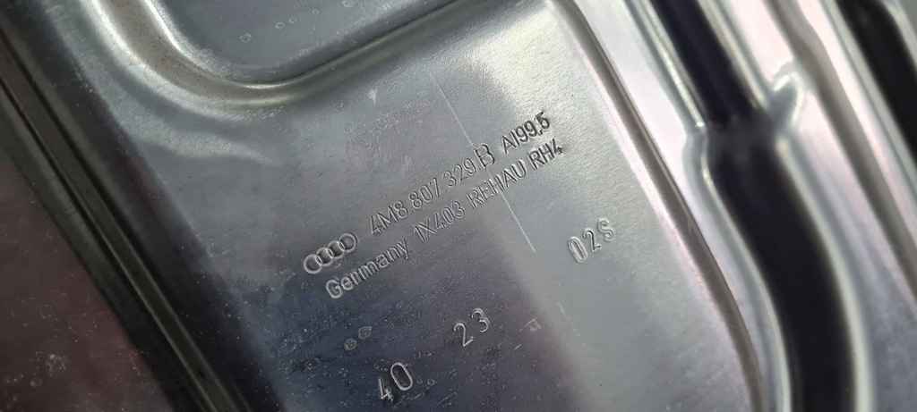 фото №9, Sq8 4m rsq8 q8 защита тепловая выхлоп бампера задняя 24r 4m8807329r