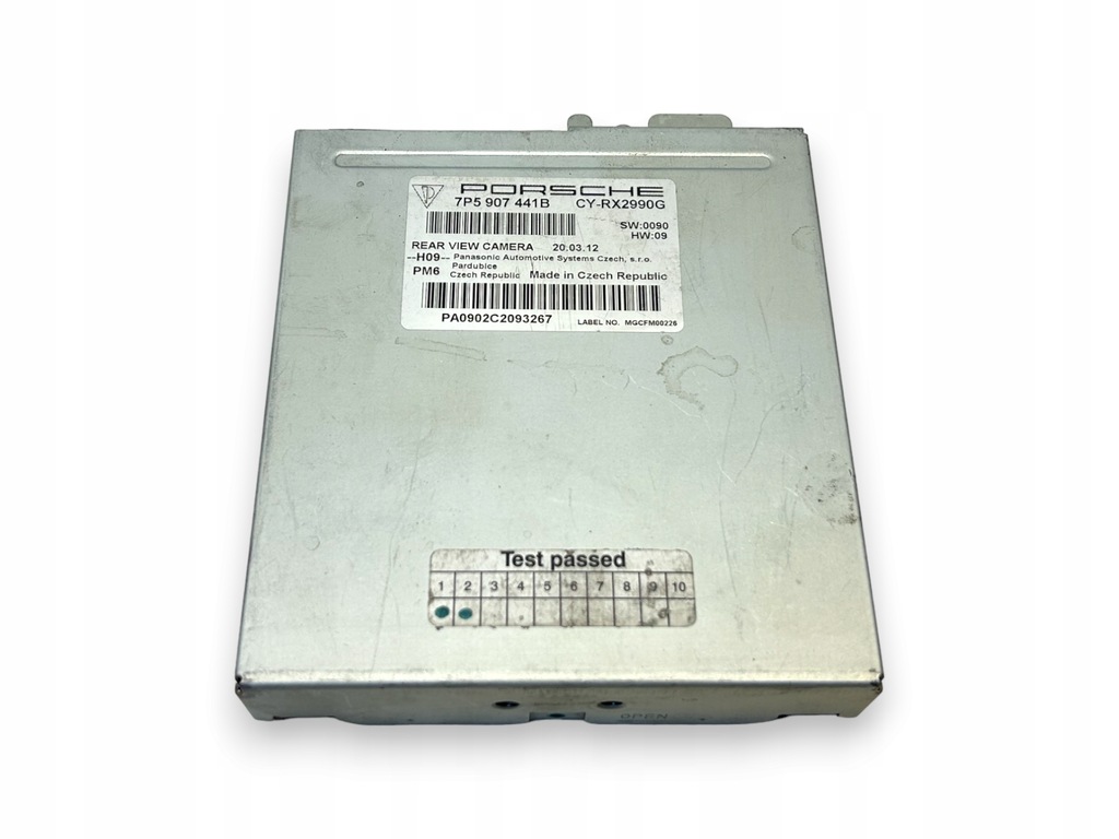 фото №1, Блок керування модуль камери заднього виду porsche оригінальний номер 7p5907441b
