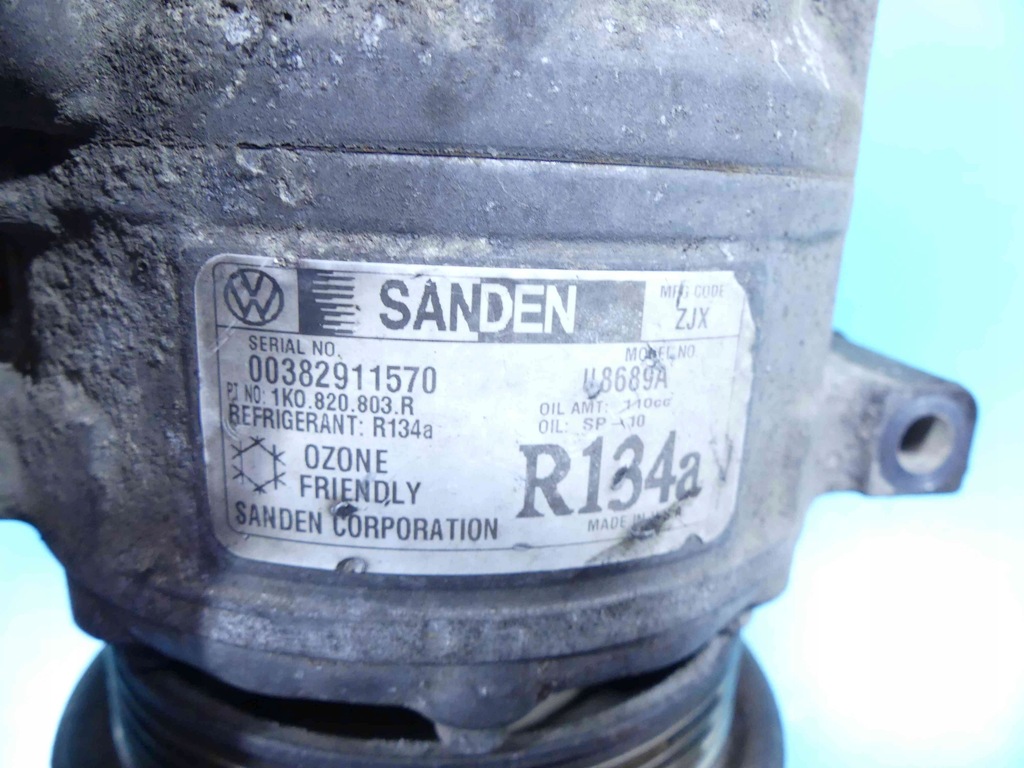 фото №8, Компресор кондиціонера vw jetta v 1k0820803r