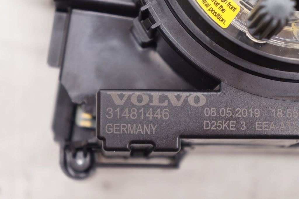 фото №5, Лента подушка безопасности подушки безопасности шлейф руля 31481446 volvo s60 iii v60 ii