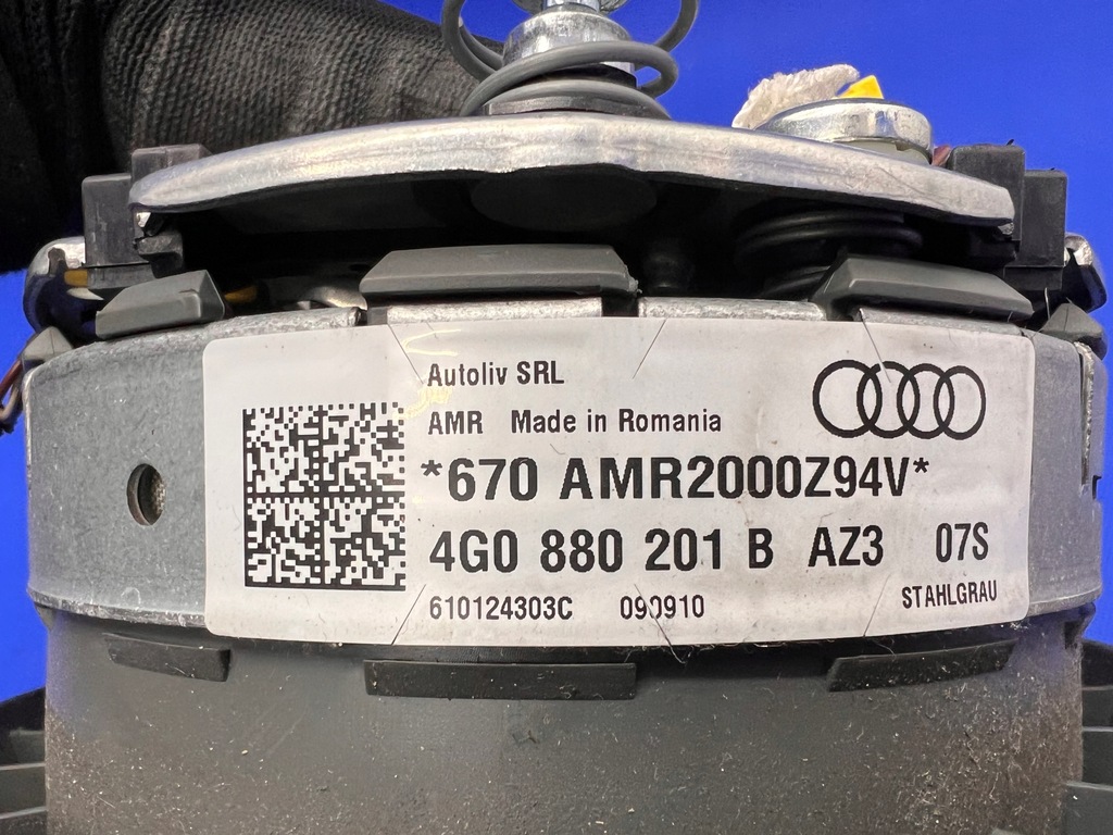 фото №5, Audi a6 a7 c7 4g подушка водія подушка безпеки 4g0880201b stahlgrau