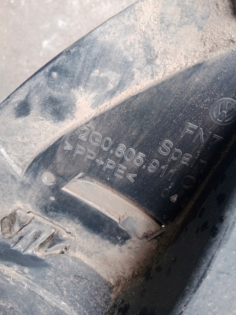 фото №6, Подкрылок левая передние vw polo 6 vi 2g0805911c
