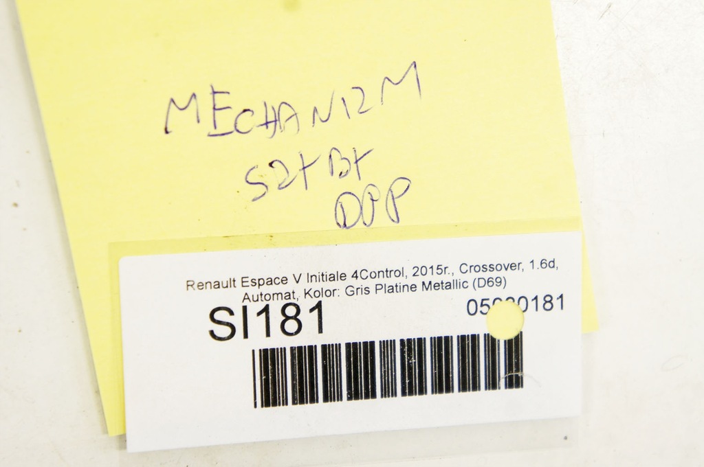 фото №7, Si181 renault espace v механизм стекло правый перед