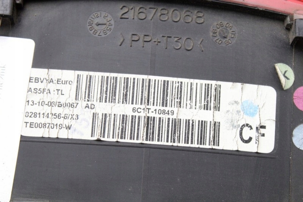 фото №6, Лічильник прилади eu 028114256-6 ford transit 5 v 2.2 tdci 136 km lift 00-06