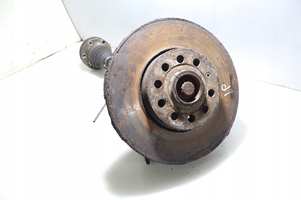 фото №1, Поворотный кулак ступица левый перед skoda octavia ii 1.8tsi