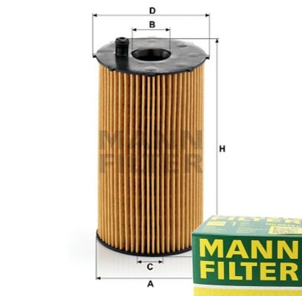 фото №1, Mann-filter hu 934/1 x фільтр оливи