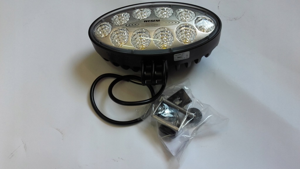 фото №3, Wesem лампа робоча led 12v-24v led овальна lublin