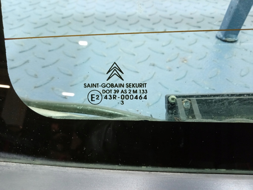 фото №7, Citroen c3 pluriel 03- крышка багажника стекло задняя задняя