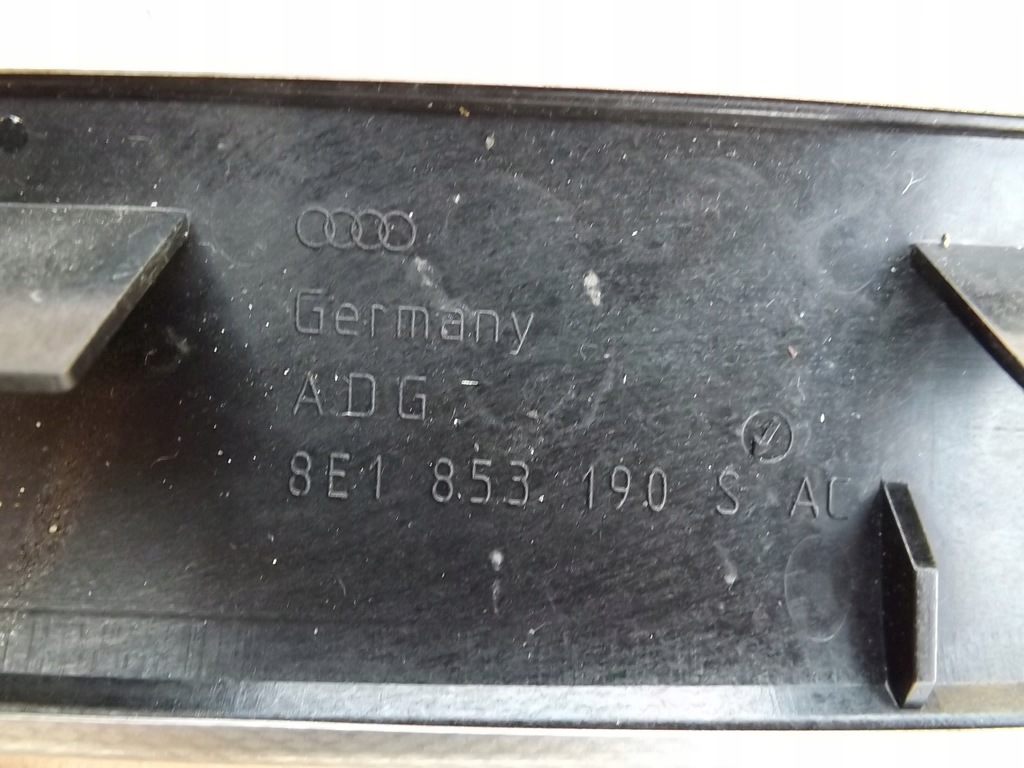 фото №9, Audi a4 b6 dekor молдинг декоративна панелі приладової панелі 8e1853190s