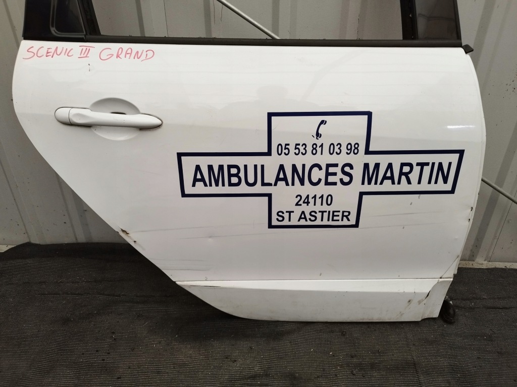 фото №3, Renault scenic iii grand дверь правое задняя