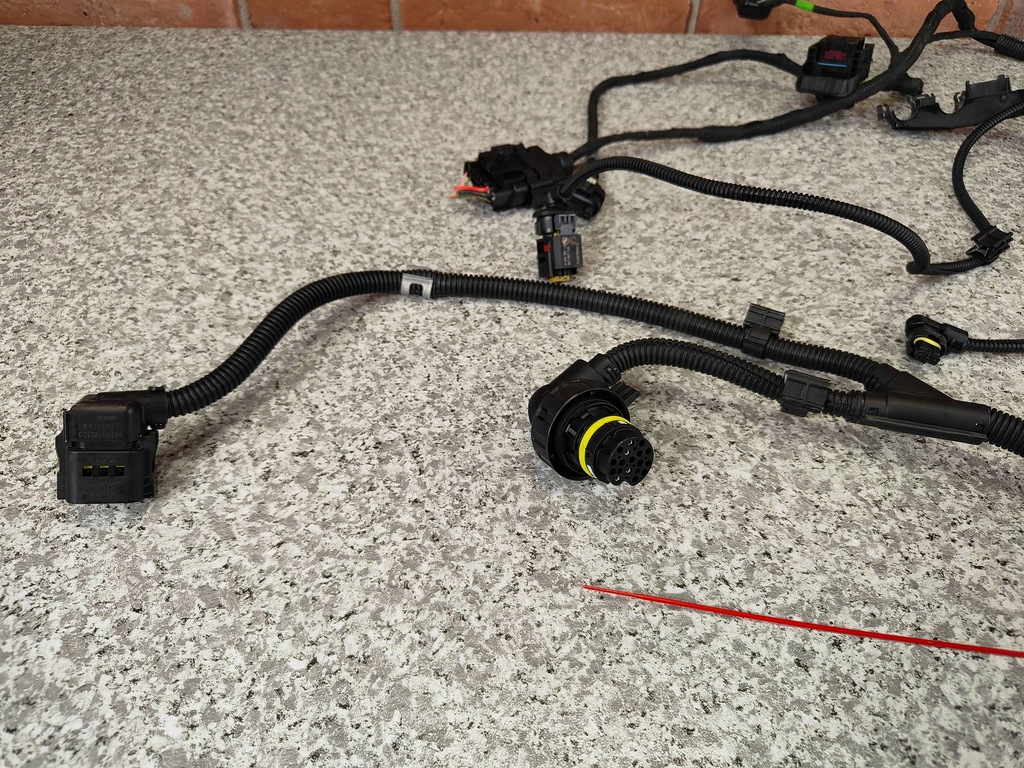 фото №6, Жгут трубопровод электропроводка двигателя коробки передач awd bmw 8482322 8482323