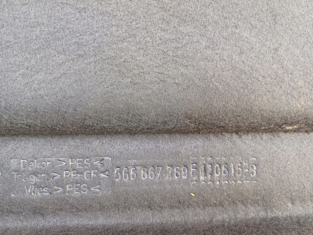 фото №8, Полка багажника hb vw golf vii nr. 5g6867769f