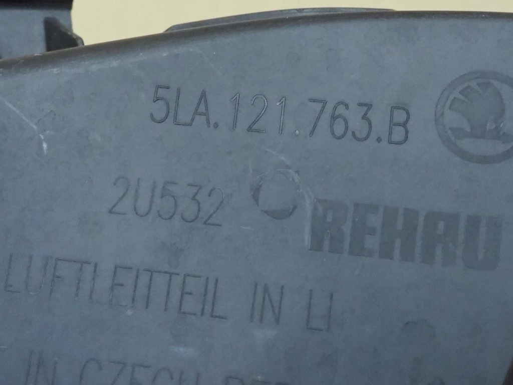 фото №14, Skoda enyaq iv 2020 воздуховод воздуха 5la121763b