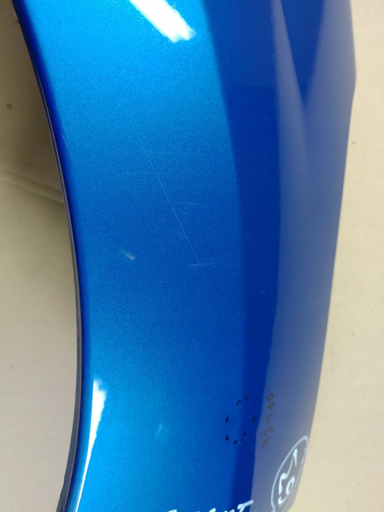 фото №7, Крила правий перед peugeot 207 niebieski lift